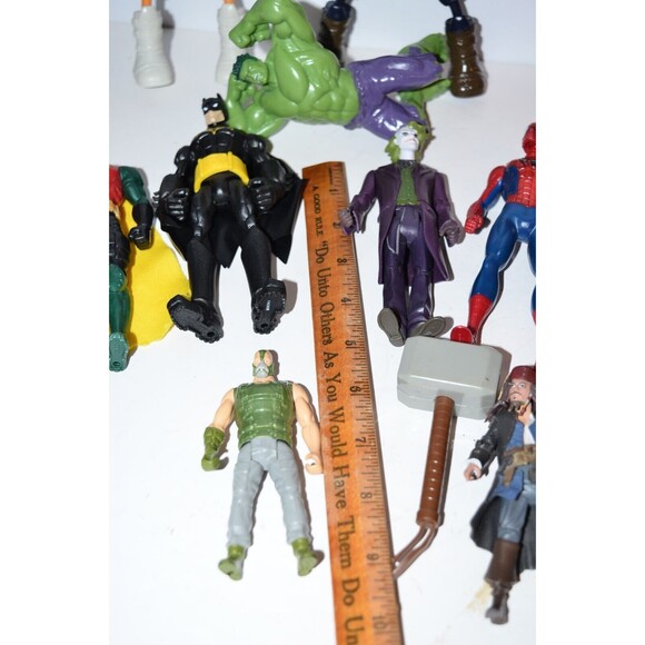 DC Comics Mixed Loose Action Figure Toy Lot Batman Robin Superman avengers - Picture 14 of 16